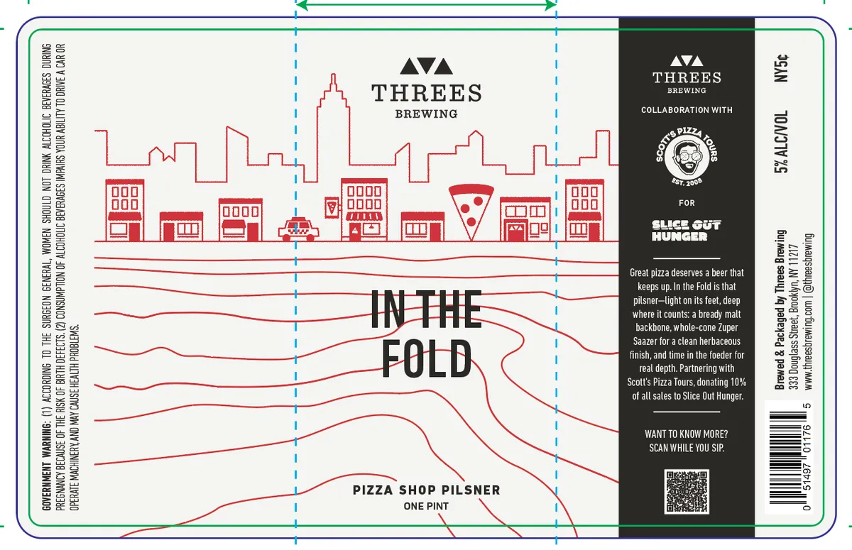 In the Fold — full label as filed with TTB