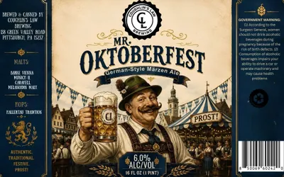 Mr. Oktoberfest label