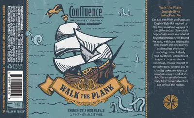Walk the Plank label