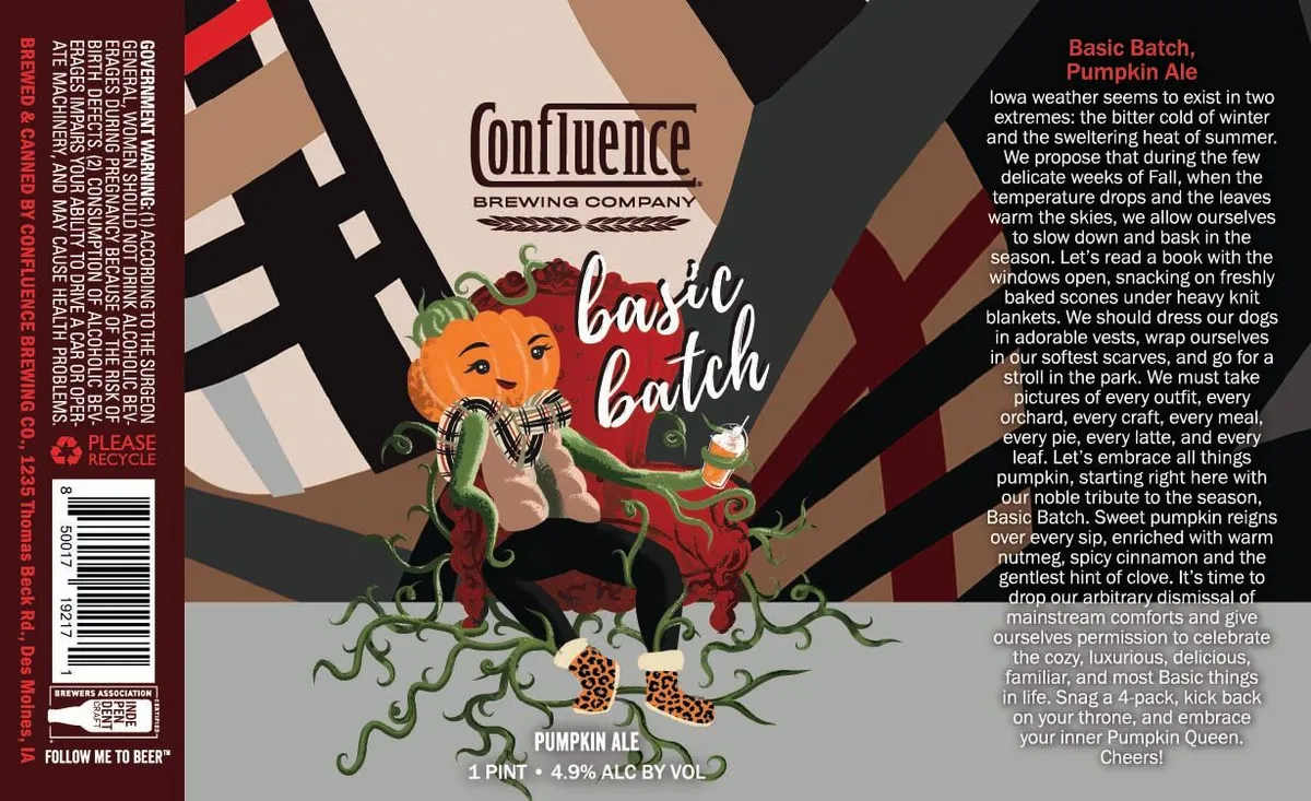Basic Batch — full label as filed with TTB