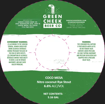 Coco Mesa label