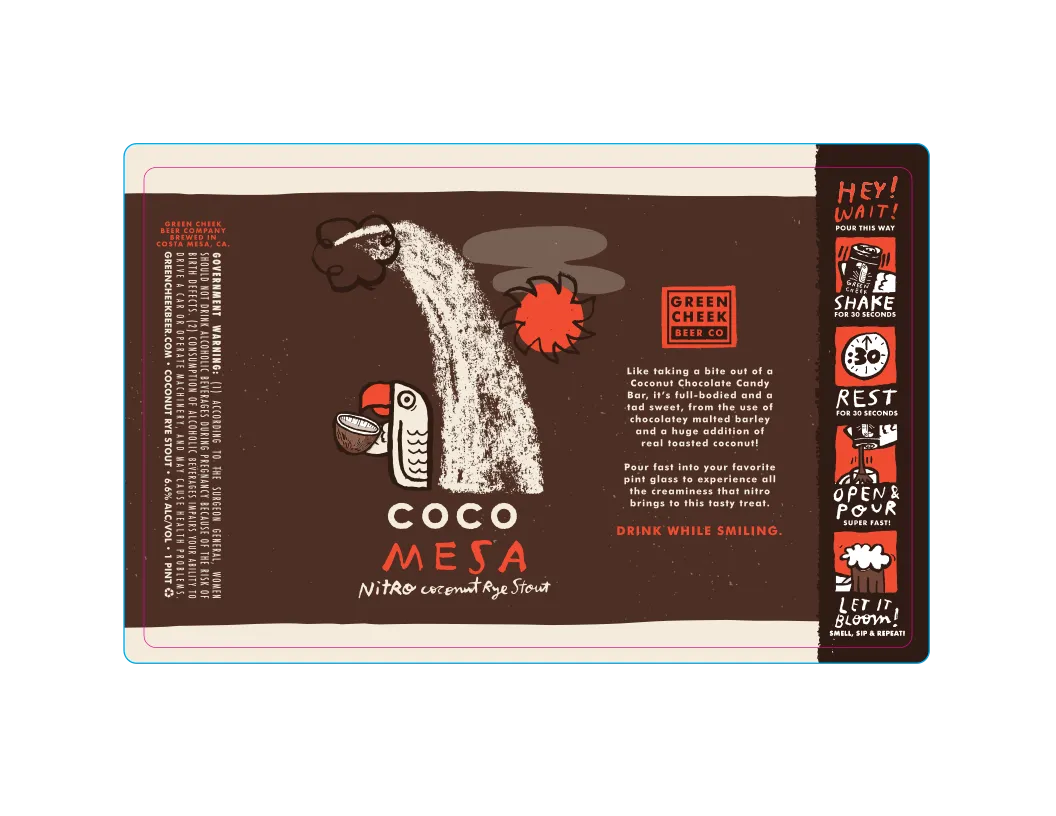 Coco Mesa — full label as filed with TTB