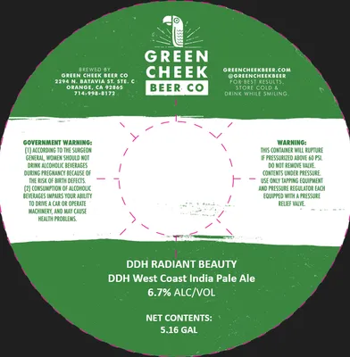 DDH Radiant Beauty label