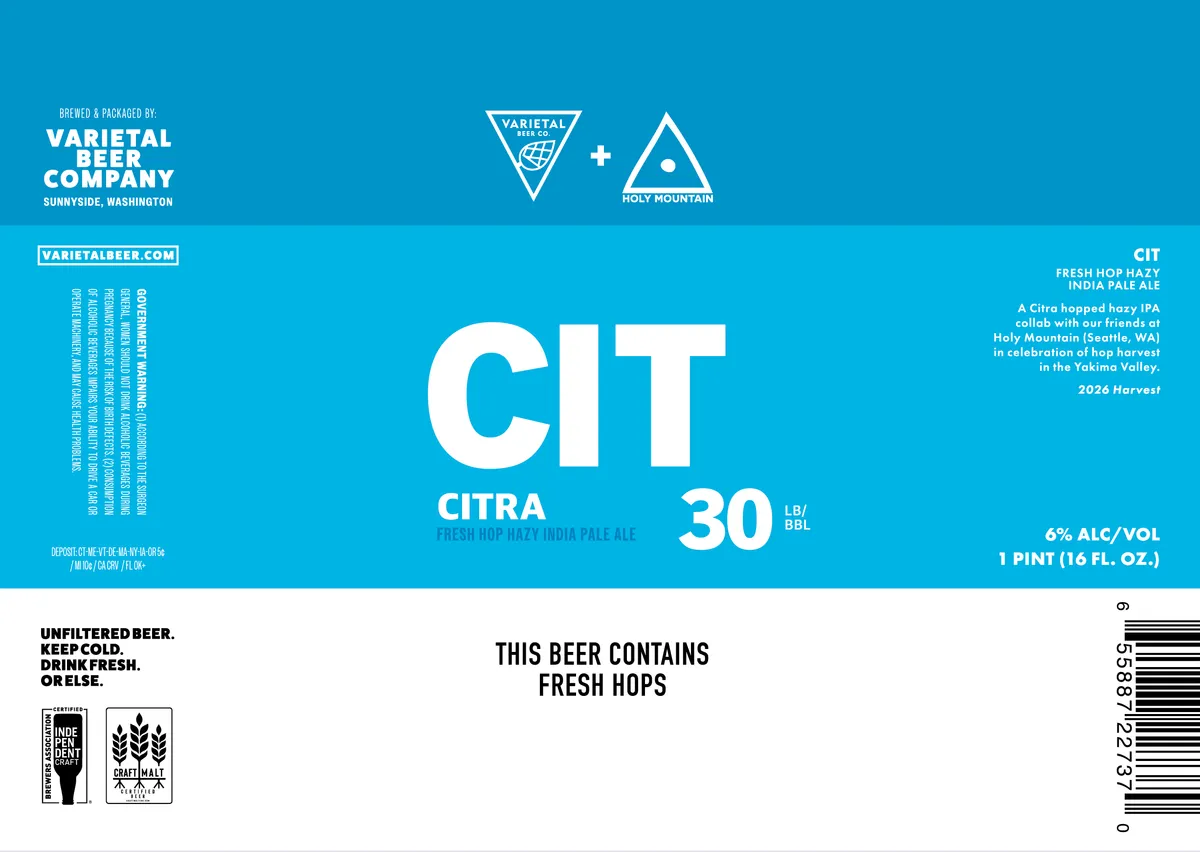 Cit — full label as filed with TTB