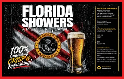 Florida Showers label
