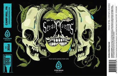 Seeds & Stems label