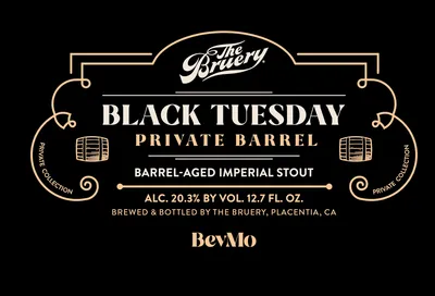 Black Tuesday Private Barrel label