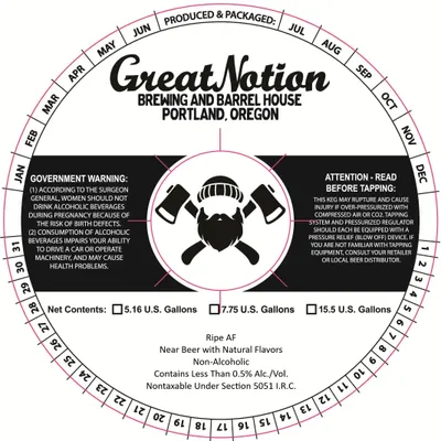 Ripe AF label