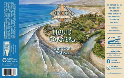 Liquid Corners label