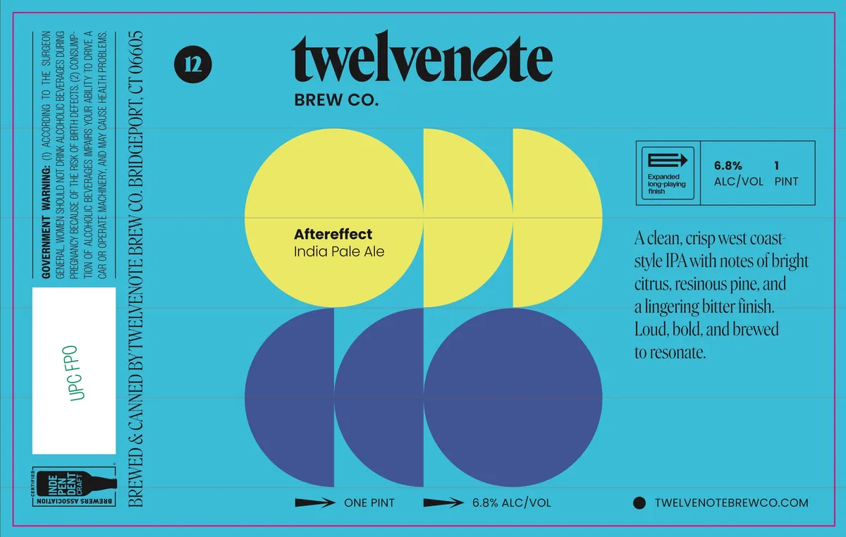 Aftereffect — full label as filed with TTB