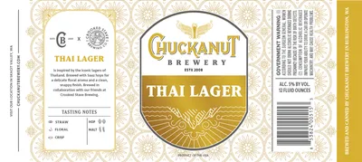 Thai Lager label