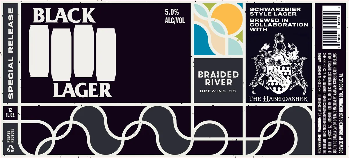 Black Lager — full label as filed with TTB