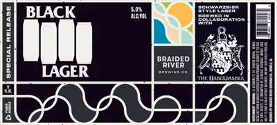 Black Lager label