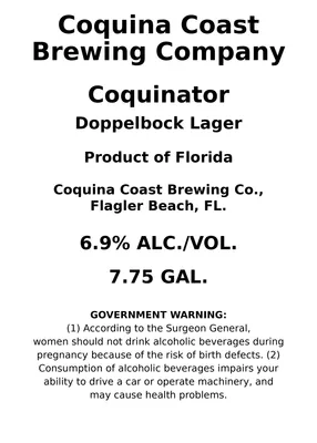 Coquinator label