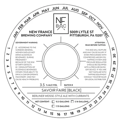 Savoir Faire [Black] label
