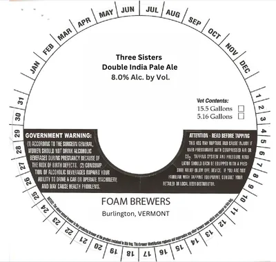 Three Sisters label