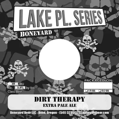Dirt Therapy Extra Pale Ale label