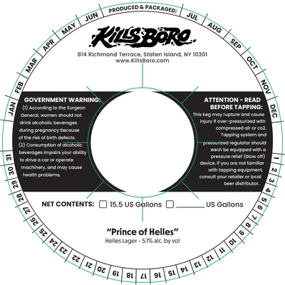 Prince of Helles label