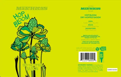 Hop Bloom label