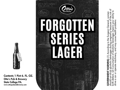 Forgotten Series Lager label