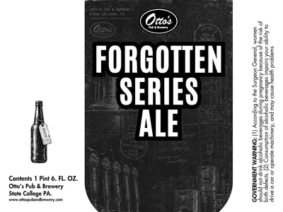 Forgotten Series Ale label