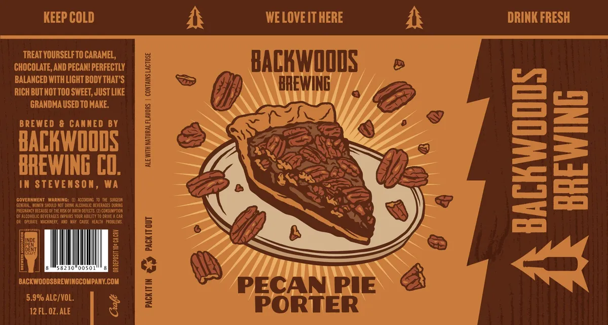 Pecan Pie Porter — full label as filed with TTB