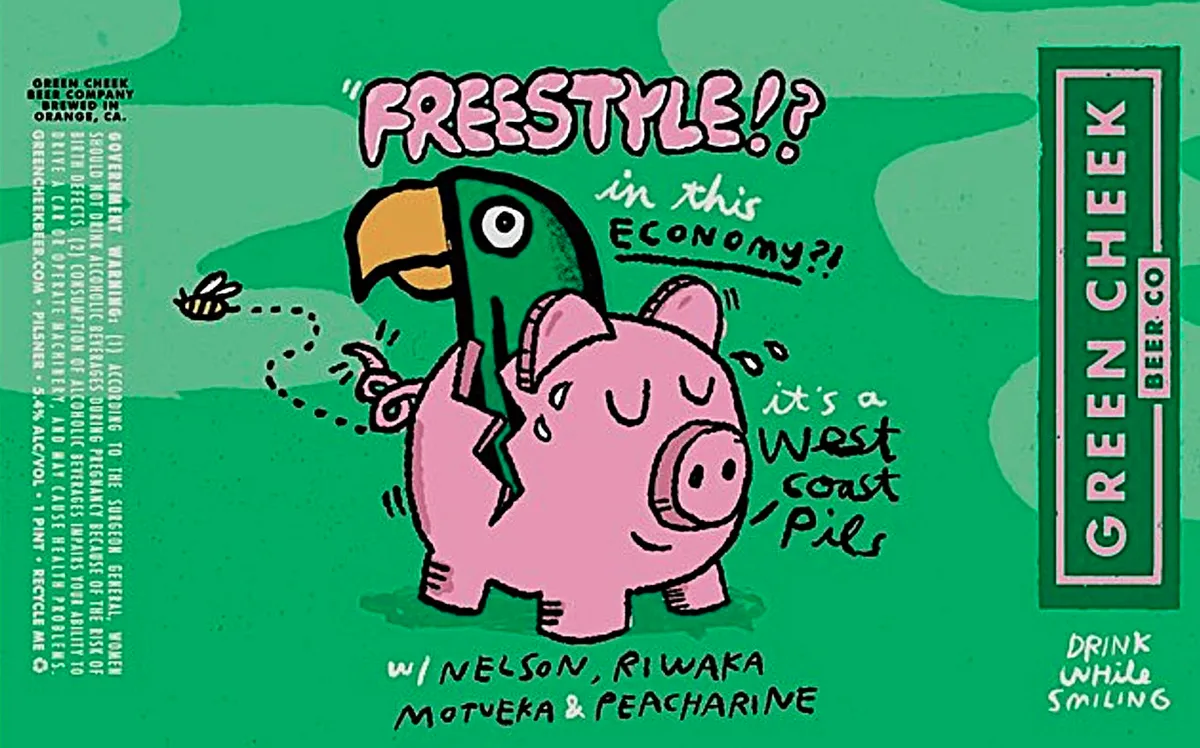 Freestyle!? In This Economy?! — full label as filed with TTB