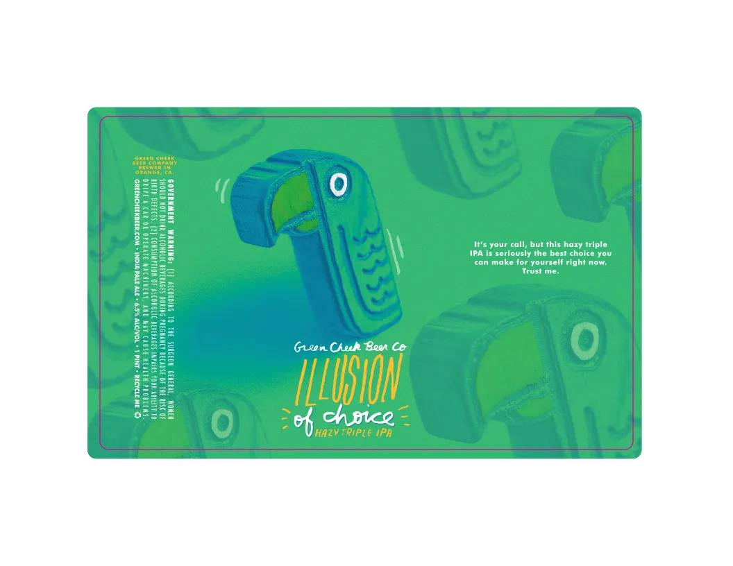 Illusion of Choice — full label as filed with TTB