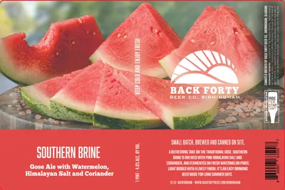 Southern Brine label