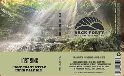 Lost Sink label