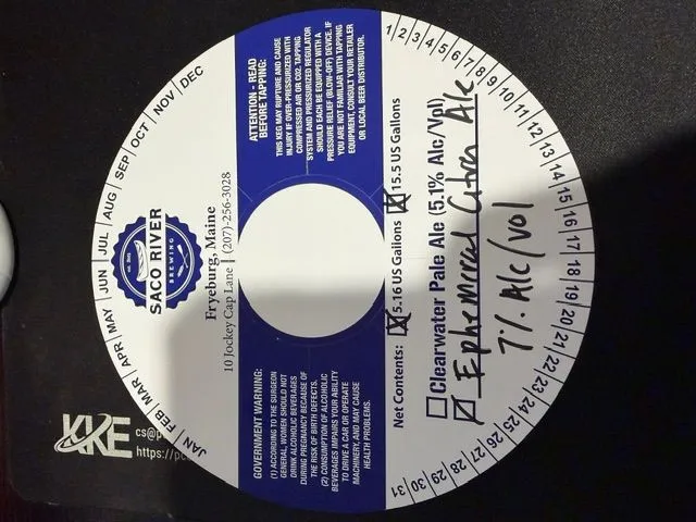 Ephemeral Citra Ale — full label as filed with TTB
