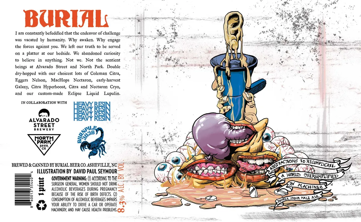 Abstractions to Recomplicate a World Oversimplified by Machines — full label as filed with TTB