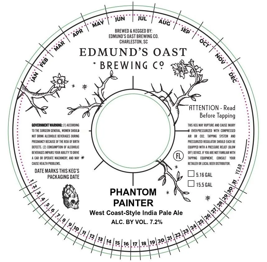 Phantom Painter — full label as filed with TTB