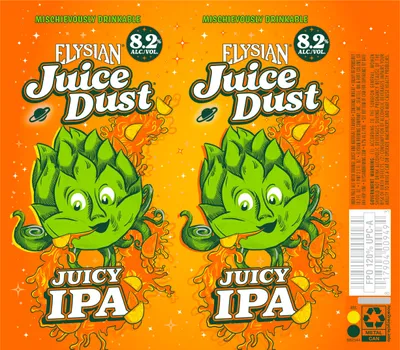 Juice Dust label
