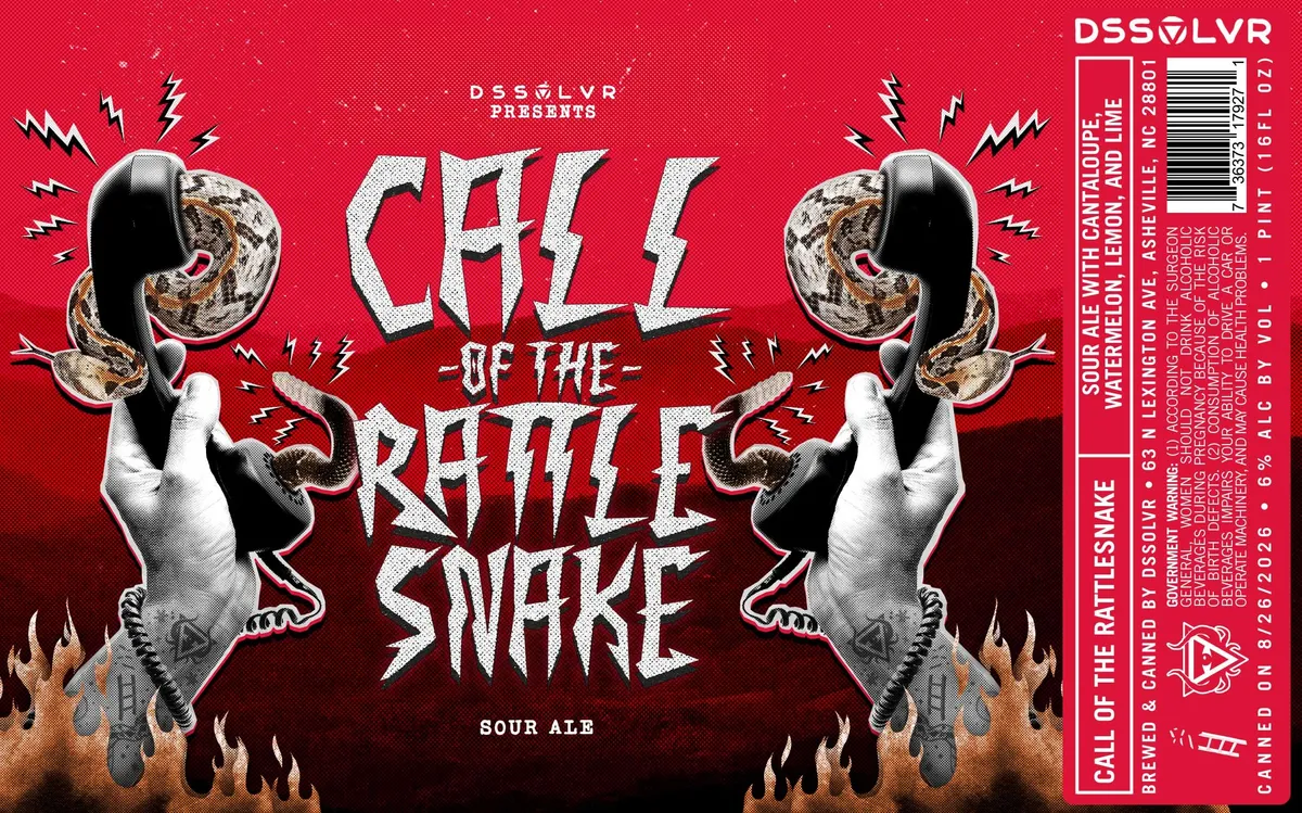 Call of the Rattlesnake — full label as filed with TTB
