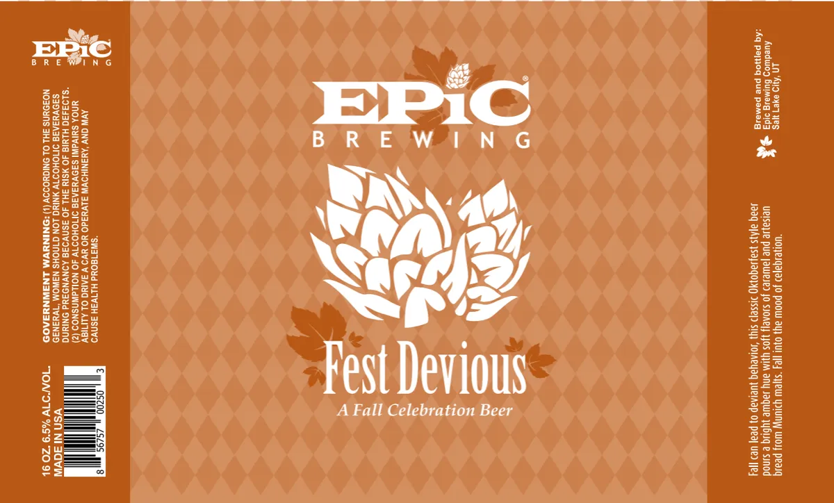 Fest Devious — full label as filed with TTB