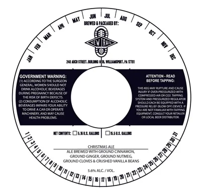 Christmas Ale label