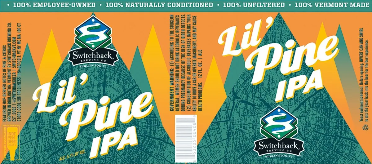 Lil' Pine IPA label