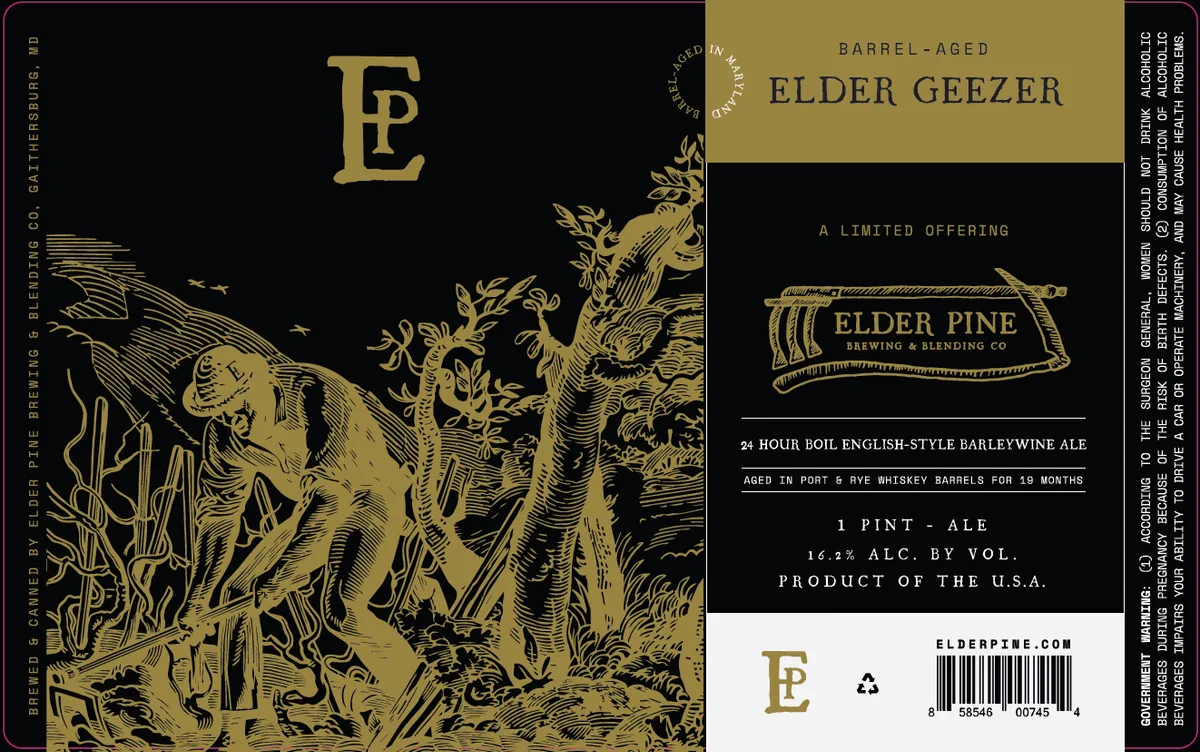 Elder Geezer — full label as filed with TTB