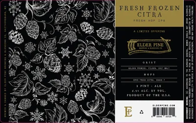 Fresh Frozen Citra label