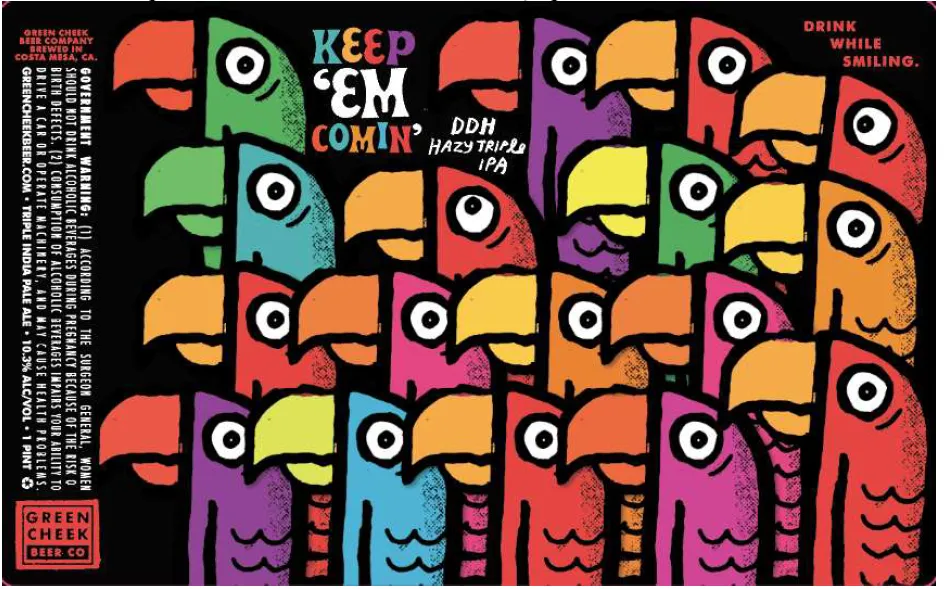 Keep 'Em Comin' label