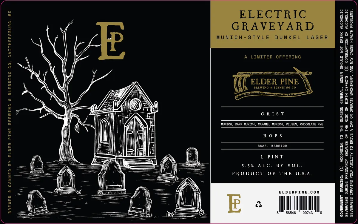Electric Graveyard — full label as filed with TTB