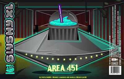 Area 451 label