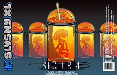 Slushy XL Sector 4 label