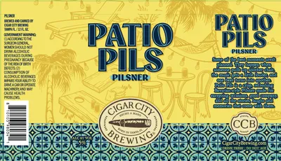 Patio Pils label