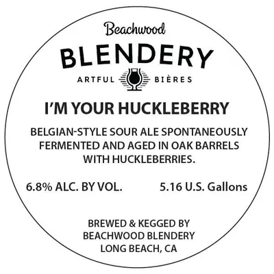 I'm Your Huckleberry label