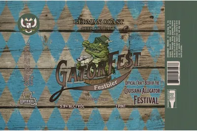 GatorFest Festbier label
