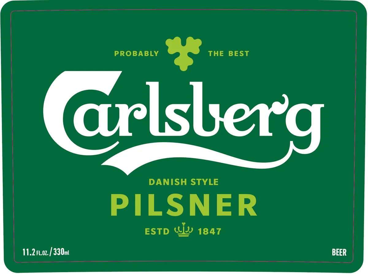 Carlsberg Danish Style Pilsner label