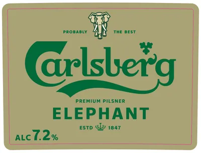 Elephant label