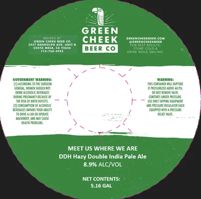 Meet Us Where We Are label